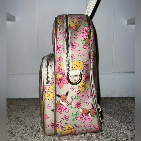 Loungefly Pokemon Pikachu & Eevee Backpack - Picture 6 of 12